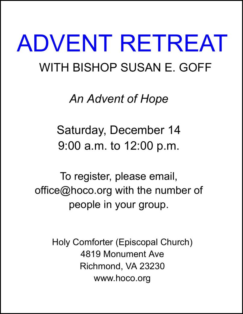 Advent Retreat